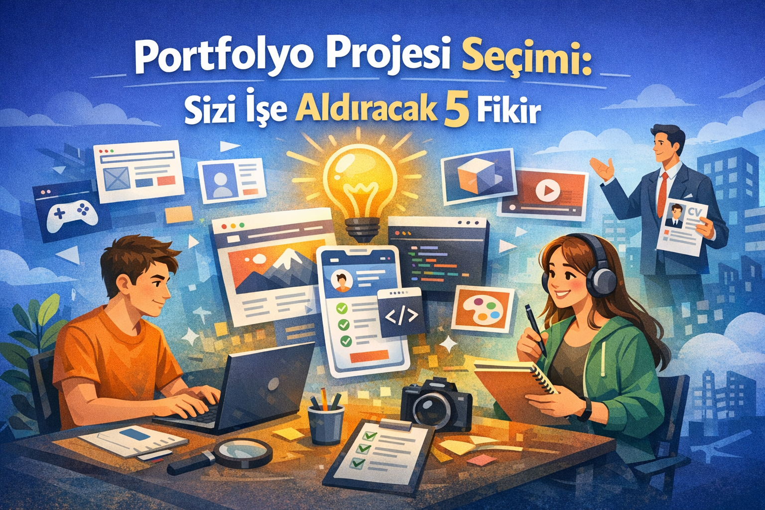 Choosing a Portfolio Project: 5 Ideas That Will Get You Hired